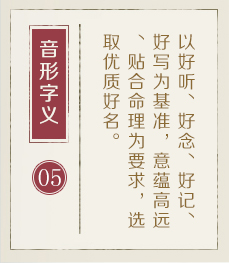 青岛取名厉害的地方-起名流程五
